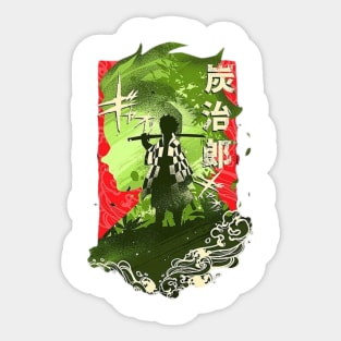 Tanjiro kamado Sticker